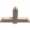 Ekena Millwork Eugene Smooth Timber Gable Bracket, Douglas Fir, 36"W x 23"H x 3 1/2"D x 5 1/2"F, 15/12 Pitch GBW036X23X0406EUG00SDF - alternate 2